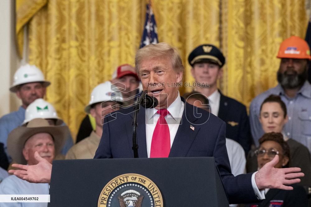 President Donald Trump hosts "One, Big, Beatuiful Event" in Washington, DC