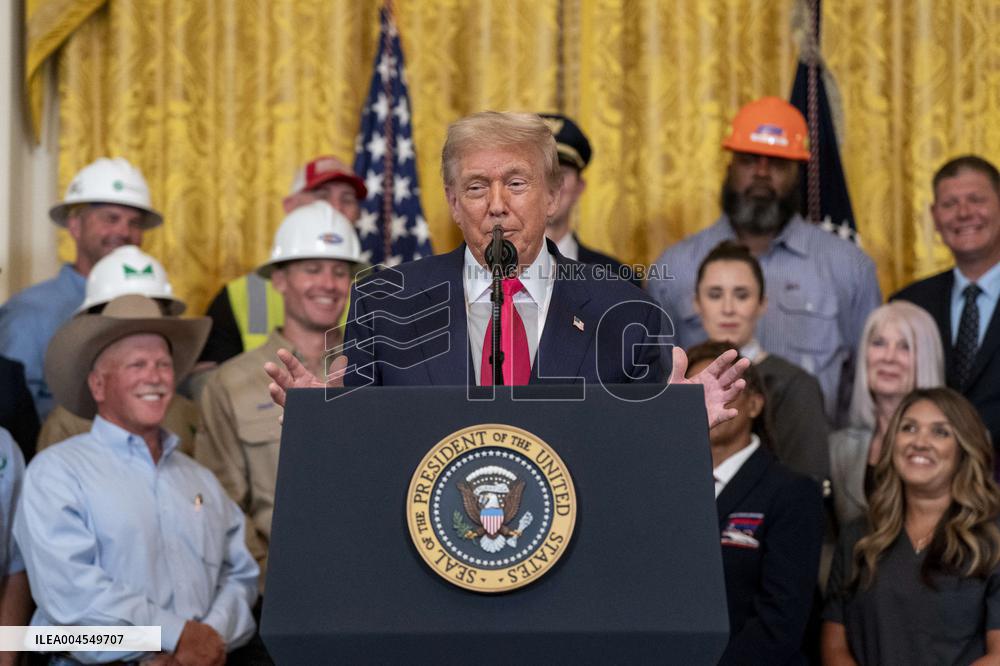 President Donald Trump hosts "One, Big, Beatuiful Event" in Washington, DC