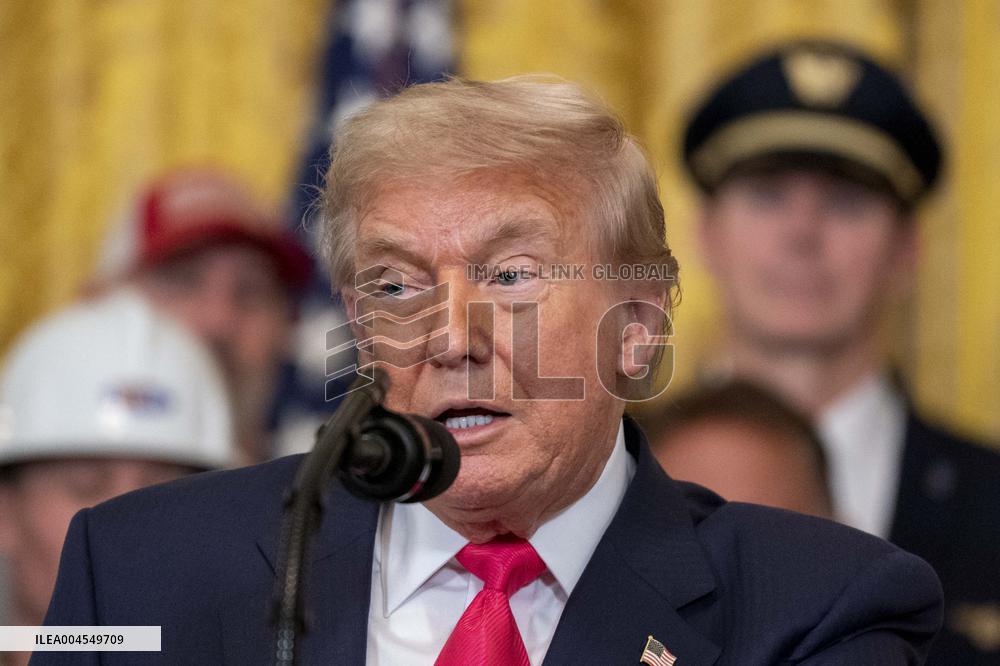 President Donald Trump hosts "One, Big, Beatuiful Event" in Washington, DC