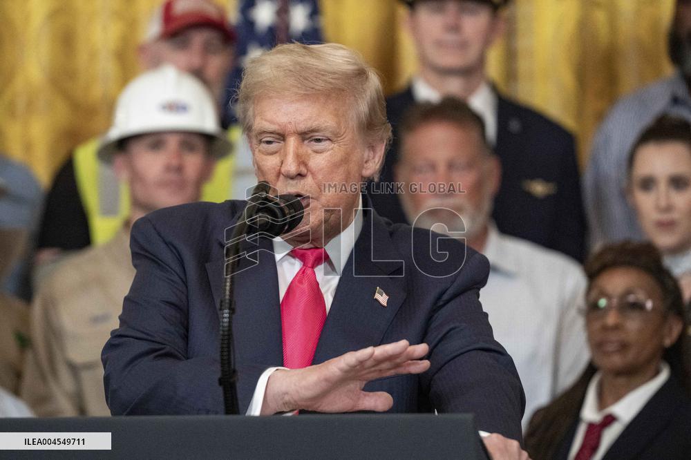President Donald Trump hosts "One, Big, Beatuiful Event" in Washington, DC