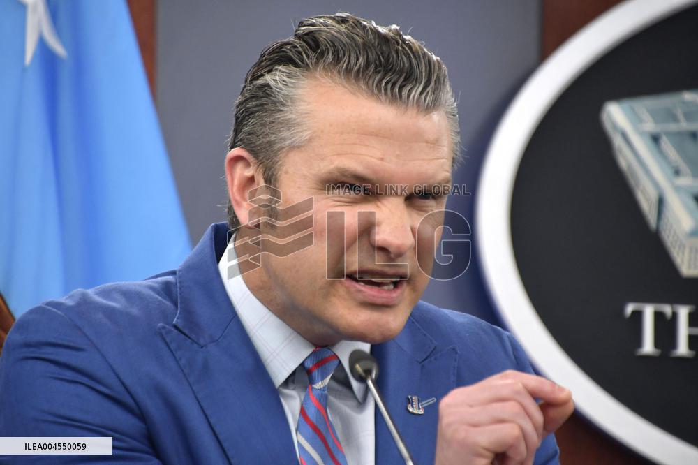 U.S. defense secretary Hegseth