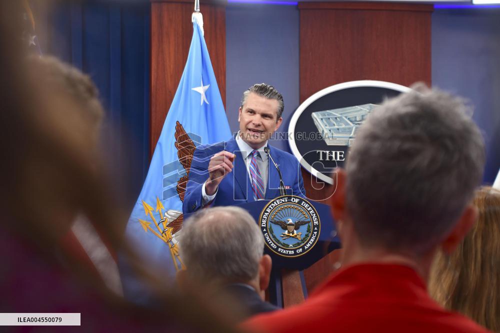 U.S. defense secretary Hegseth