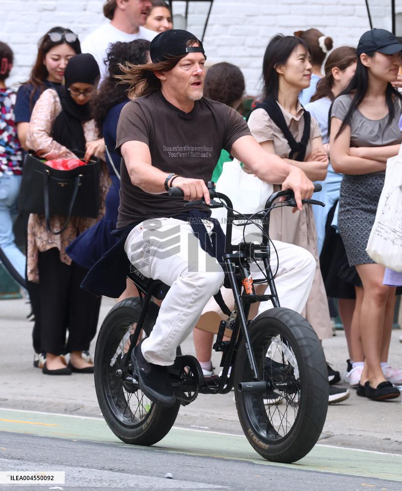 Norman Reedus Out - NYC