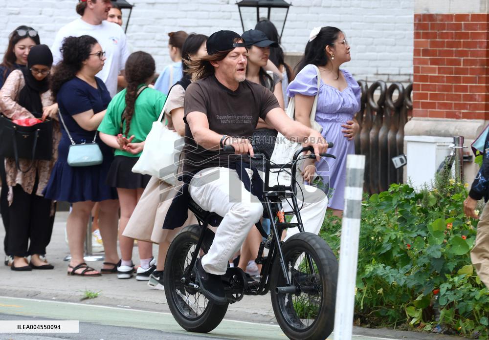 Norman Reedus Out - NYC