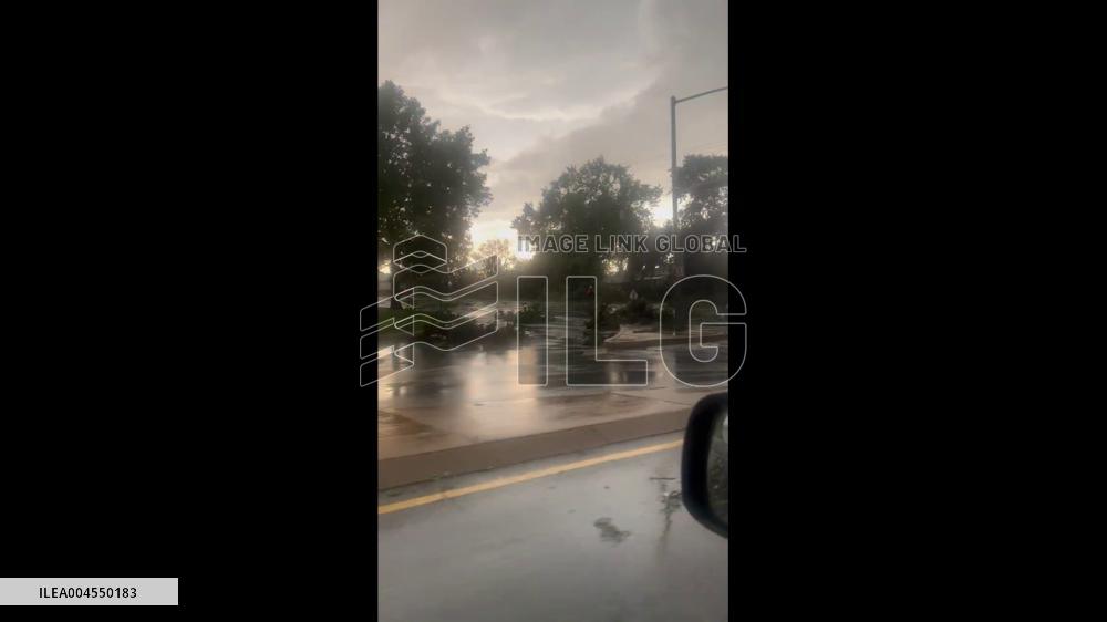 US: Thunderstorm Hits Eastern Pennsylvania, Leaving Damage