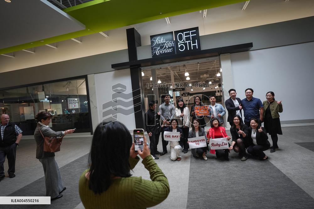 Billionaire Ruby Liu Takes Over Saks Off 5th Location in Tsawwassen - Canada