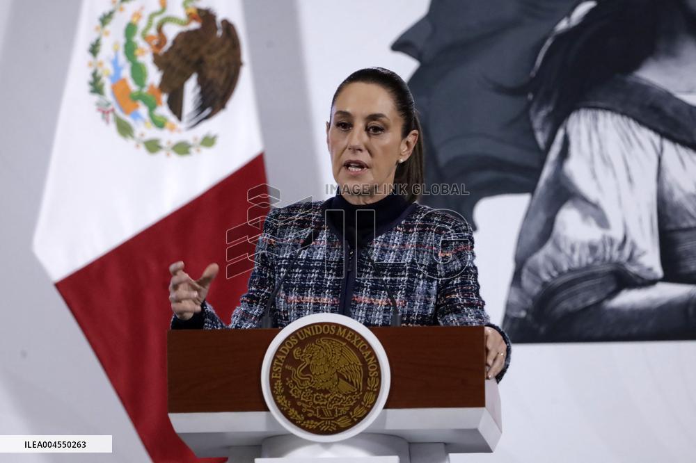 Mexican President Claudia Sheinbaum Meets Whit Gobernors - Mexico