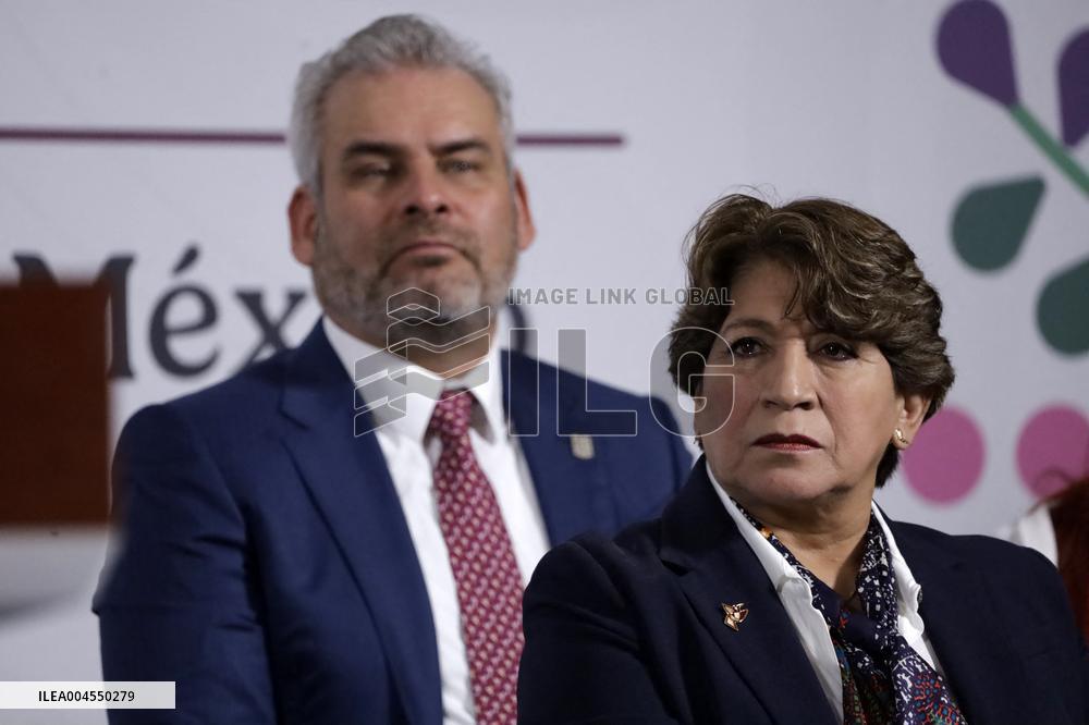 Mexican President Claudia Sheinbaum Meets Whit Gobernors - Mexico