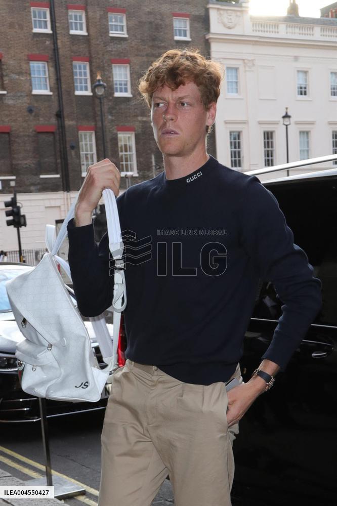 Gucci Hosts Star-Studded Dinner honouring Jannik Sinner - London