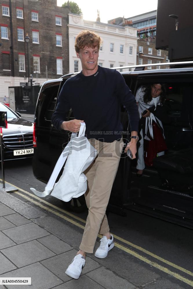 Gucci Hosts Star-Studded Dinner honouring Jannik Sinner - London