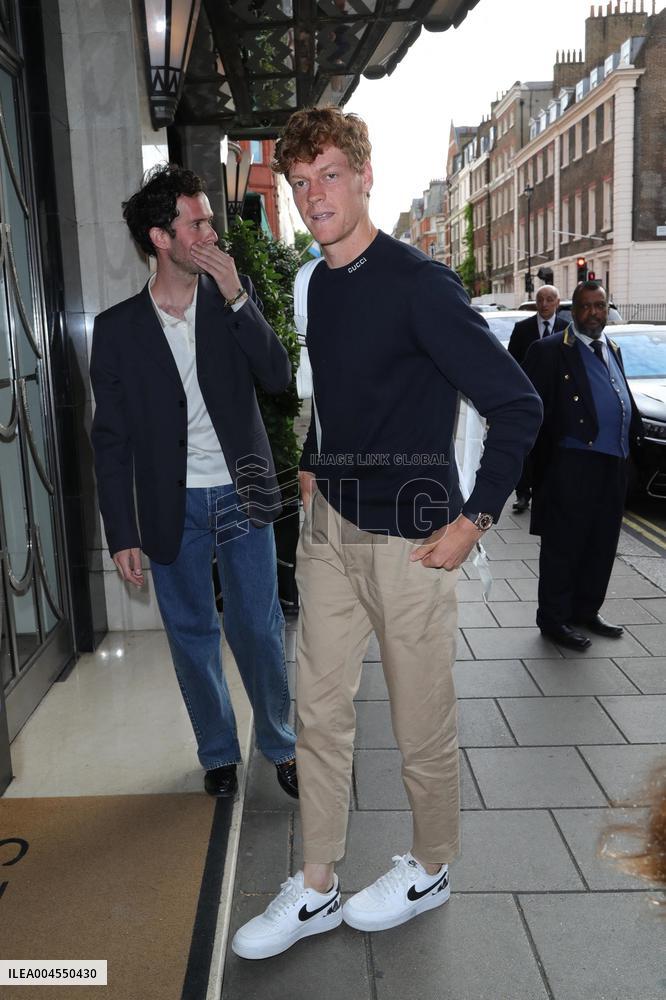 Gucci Hosts Star-Studded Dinner honouring Jannik Sinner - London