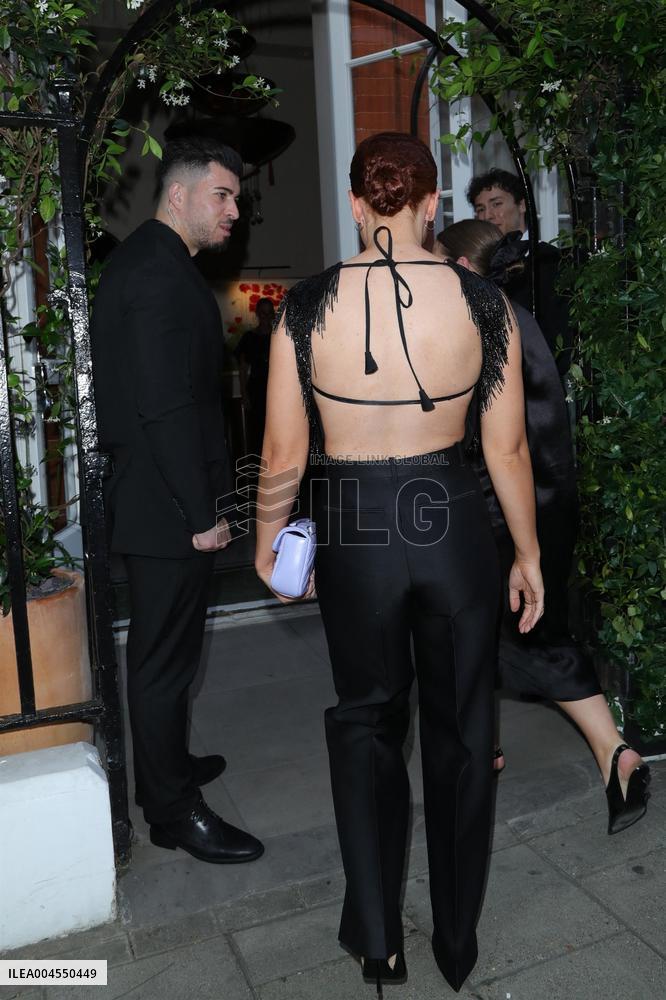 Gucci Hosts Star-Studded Dinner honouring Jannik Sinner - London