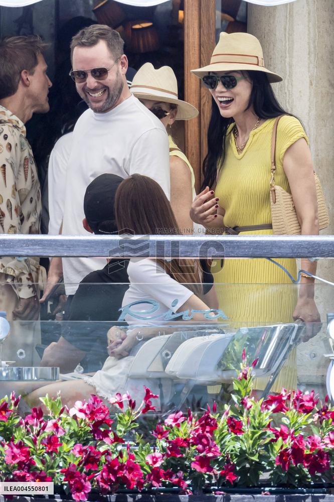 Chris Jenner, Orlando Bloom And Oprah Winfrey At Gritti Hotel - Venice