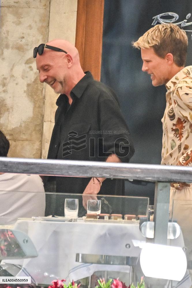 Celebs Spotted At Gritti Palace Hotel - Venice