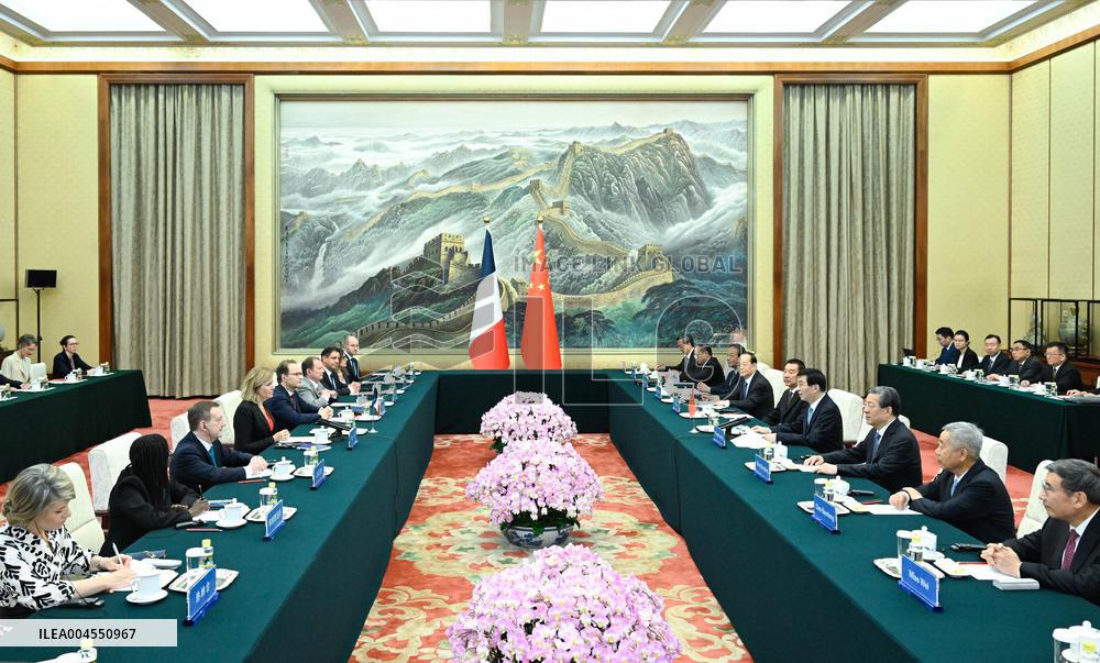 Yael Braun-Pivet Meets Chinese National Committee Officials - Beijing