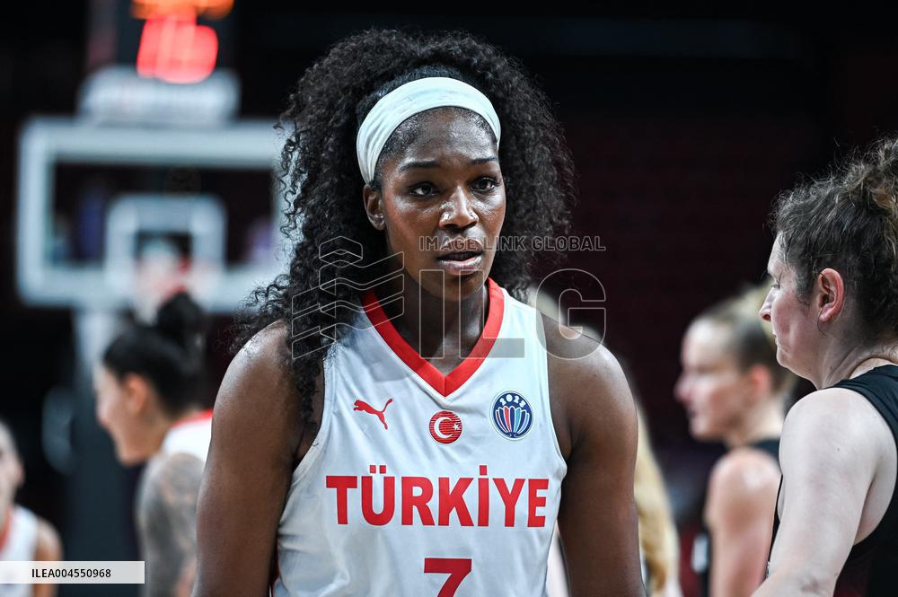 BASKET - Basket Internazionali - FIBA EuroBasket Women - Turkiye vs Germany - Classification Games 5-8