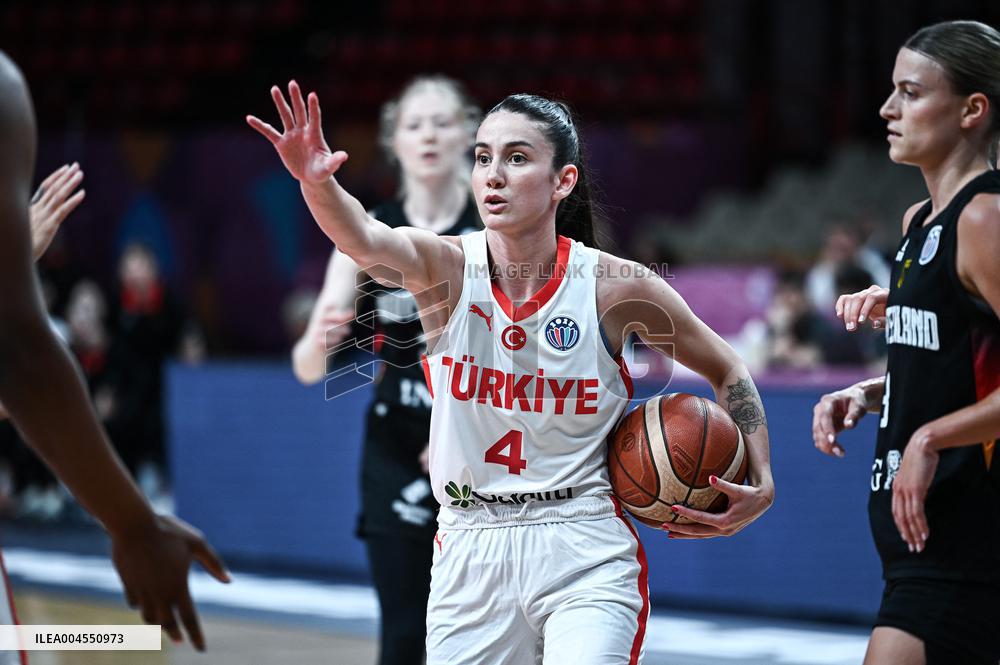 BASKET - Basket Internazionali - FIBA EuroBasket Women - Turkiye vs Germany - Classification Games 5-8