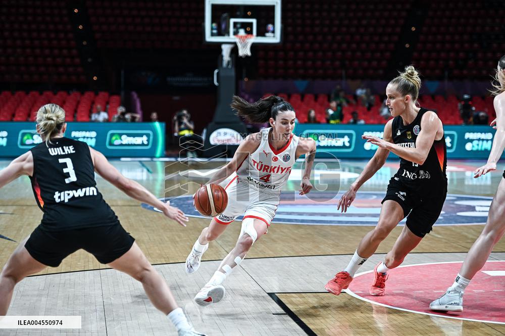 BASKET - Basket Internazionali - FIBA EuroBasket Women - Turkiye vs Germany - Classification Games 5-8