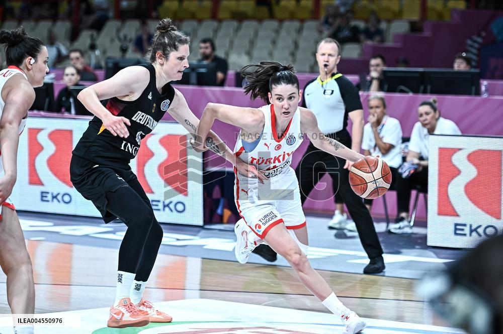 BASKET - Basket Internazionali - FIBA EuroBasket Women - Turkiye vs Germany - Classification Games 5-8