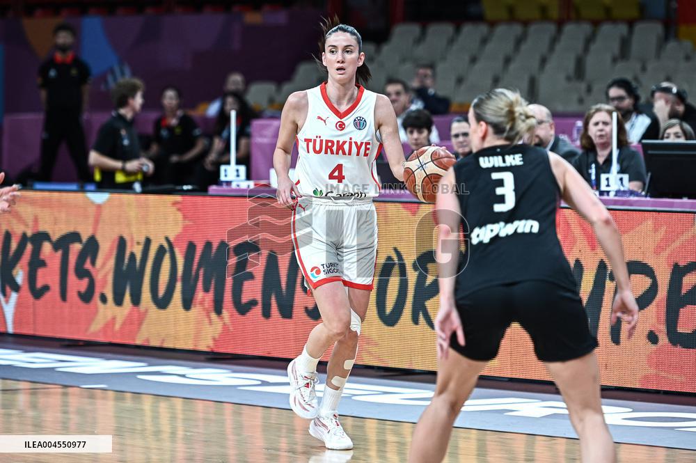 BASKET - Basket Internazionali - FIBA EuroBasket Women - Turkiye vs Germany - Classification Games 5-8