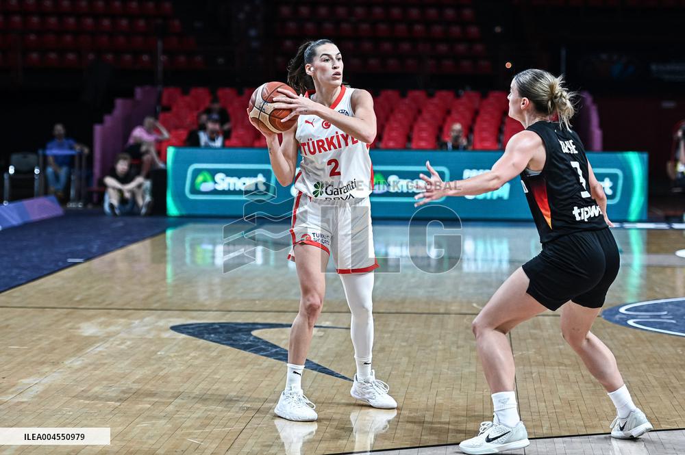 BASKET - Basket Internazionali - FIBA EuroBasket Women - Turkiye vs Germany - Classification Games 5-8