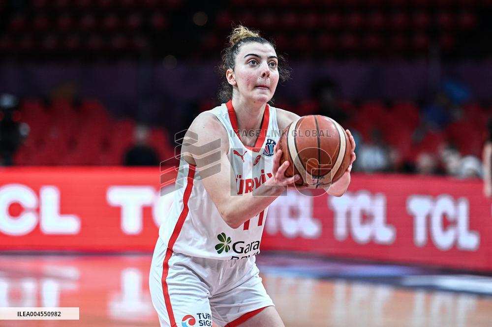 BASKET - Basket Internazionali - FIBA EuroBasket Women - Turkiye vs Germany - Classification Games 5-8