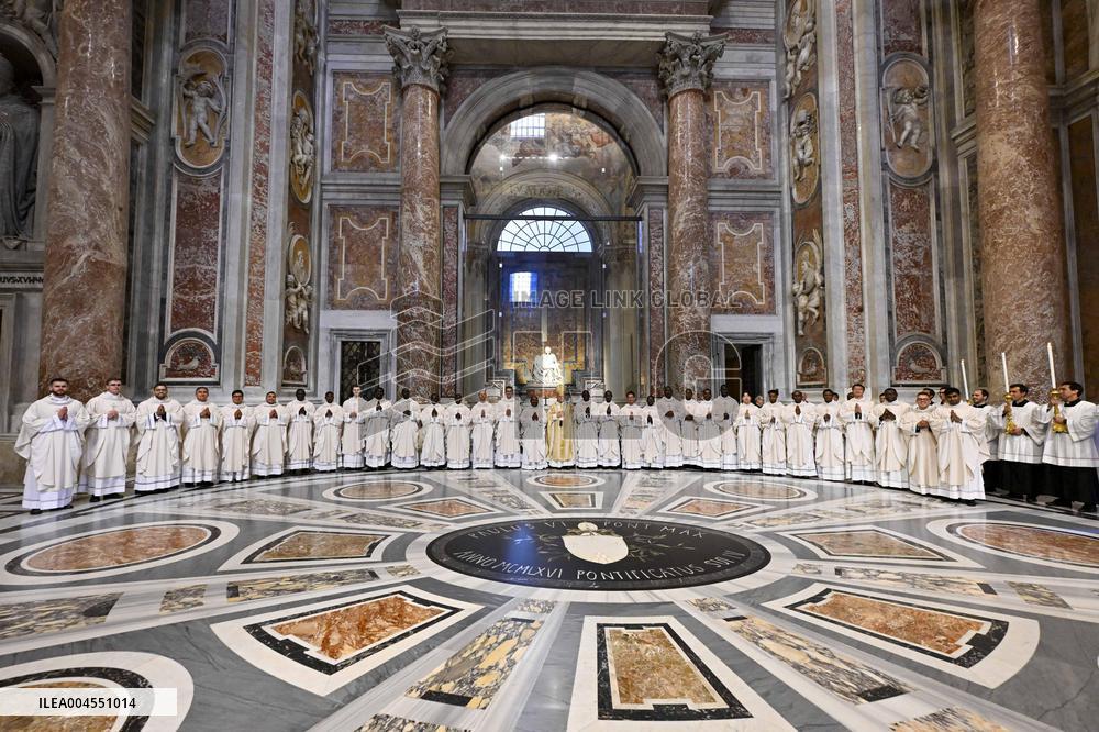 Pope Leo XIV Ordains 32 New Priests - Vatican