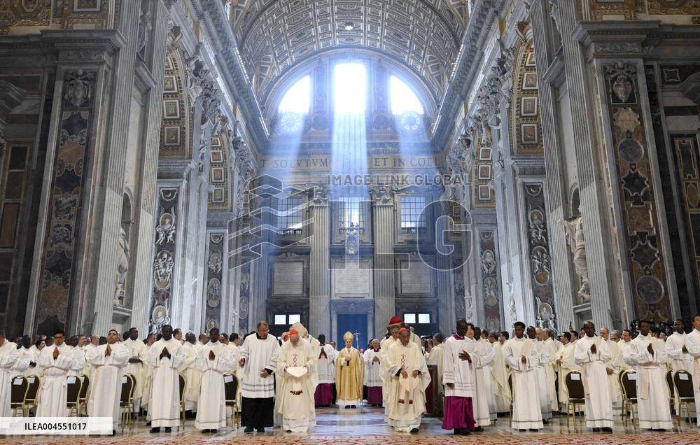 Pope Leo XIV Ordains 32 New Priests - Vatican