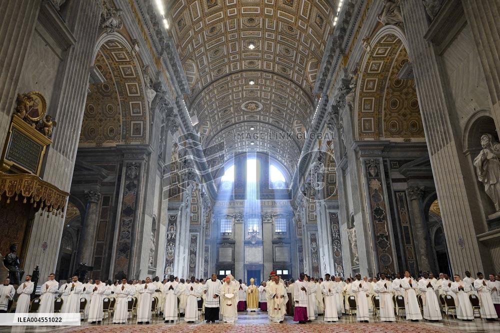 Pope Leo XIV Ordains 32 New Priests - Vatican
