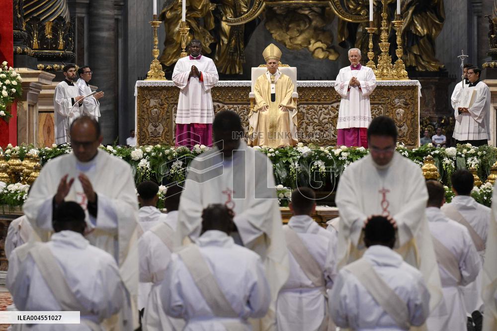 Pope Leo XIV Ordains 32 New Priests - Vatican