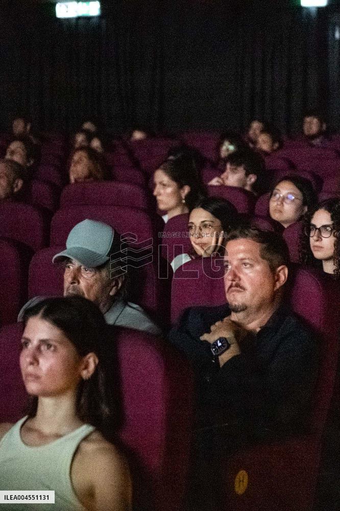 Al Pacino Surprises At Foxcatcher Screening - Rome