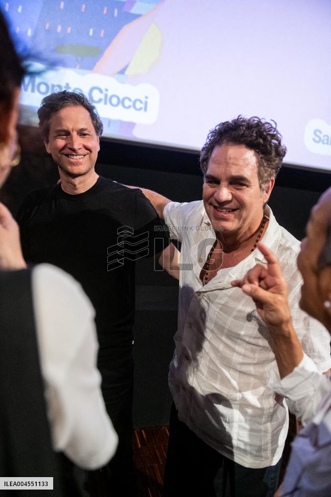 Al Pacino Surprises At Foxcatcher Screening - Rome