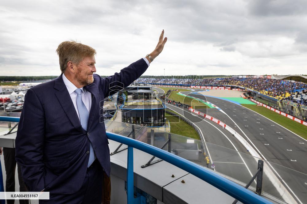 King Visits Training Day of 100-Year-Old TT - Netherlands