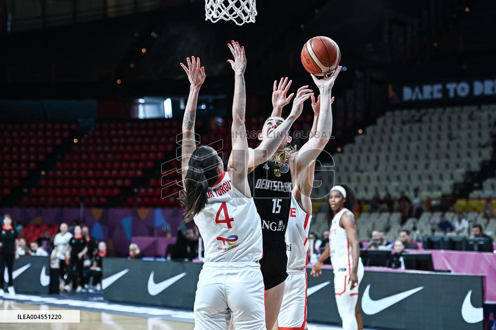 BASKET - Basket Internazionali - FIBA EuroBasket Women - Turkiye vs Germany - Classification Games 5-8