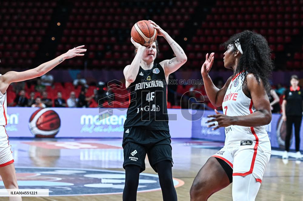 BASKET - Basket Internazionali - FIBA EuroBasket Women - Turkiye vs Germany - Classification Games 5-8