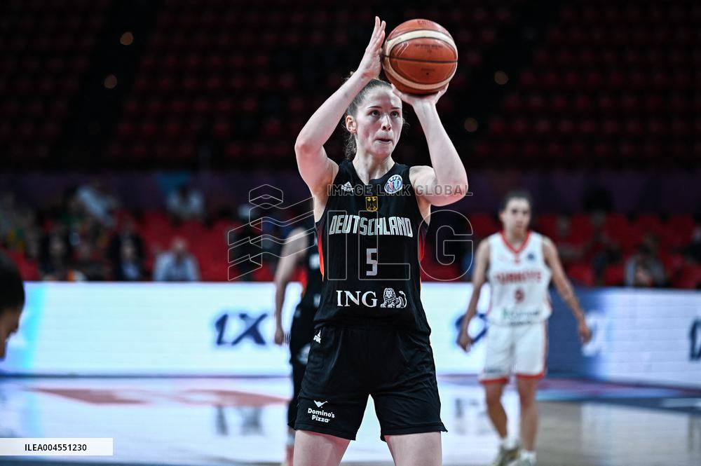 BASKET - Basket Internazionali - FIBA EuroBasket Women - Turkiye vs Germany - Classification Games 5-8