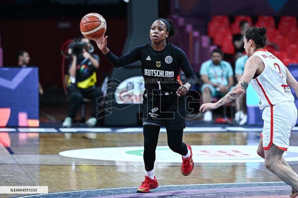 BASKET - Basket Internazionali - FIBA EuroBasket Women - Turkiye vs Germany - Classification Games 5-8