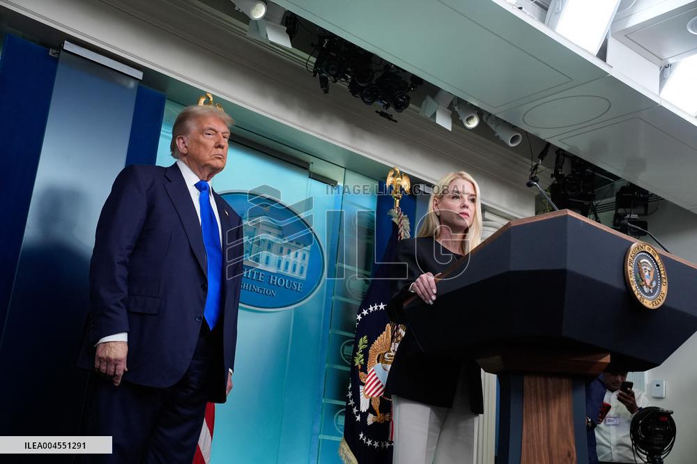 Trump Press Briefing - Washington