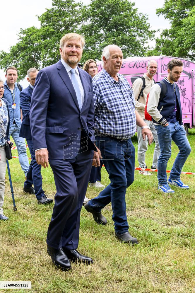 King Visits Training Day of 100-Year-Old TT - Netherlands