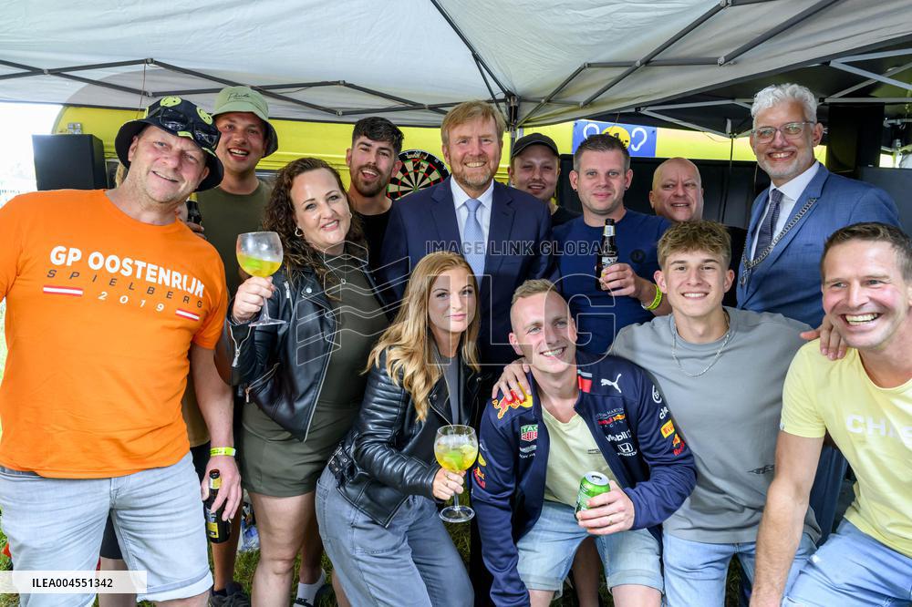 King Visits Training Day of 100-Year-Old TT - Netherlands