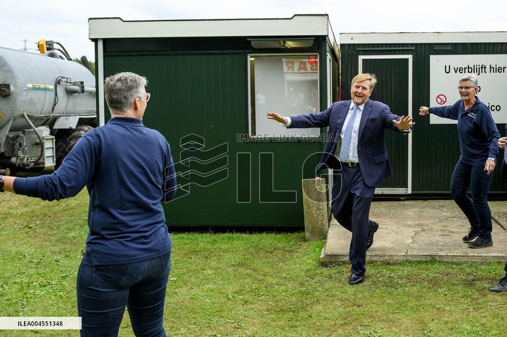 King Visits Training Day of 100-Year-Old TT - Netherlands