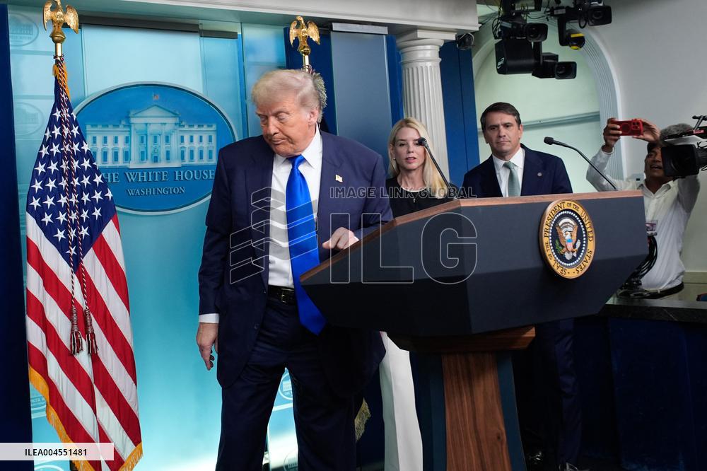 Trump Press Briefing - Washington