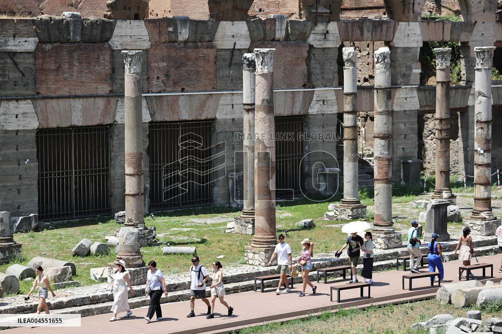 Heatwave Hits Rome - Italy