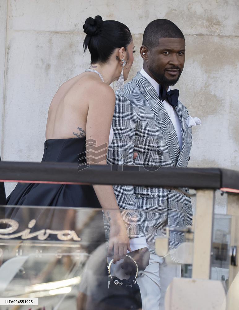 Celebs On Their Way To Bezos-Sanchez Wedding - Venice