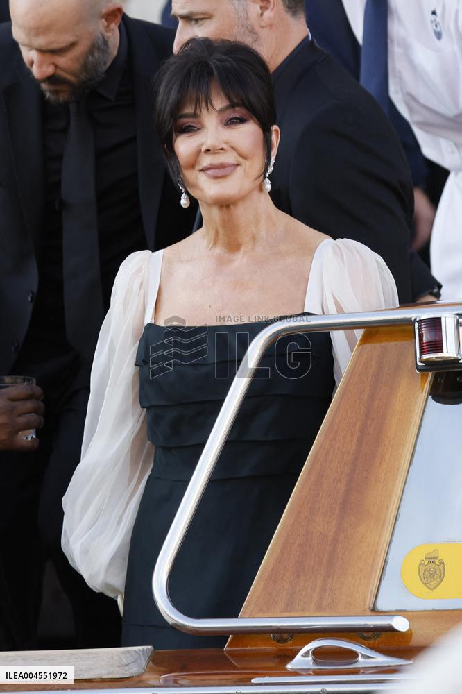 Celebs On Their Way To Bezos-Sanchez Wedding - Venice