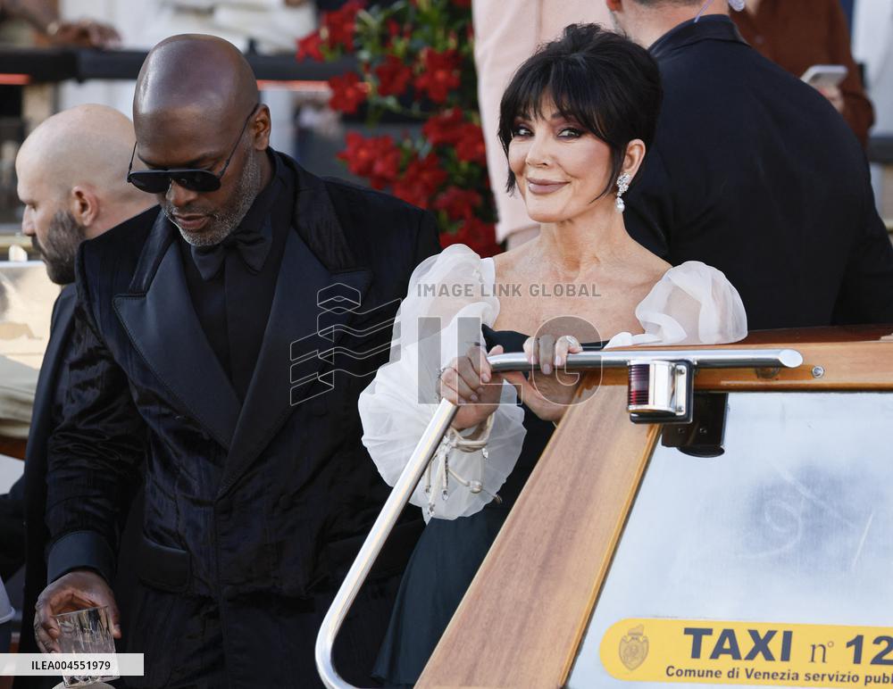 Celebs On Their Way To Bezos-Sanchez Wedding - Venice