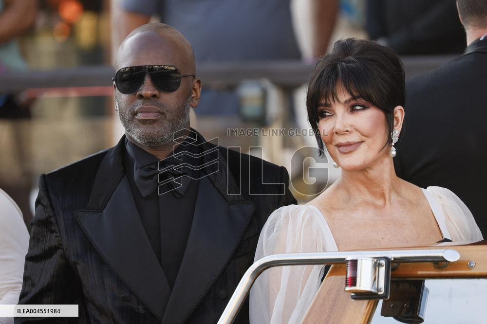 Celebs On Their Way To Bezos-Sanchez Wedding - Venice