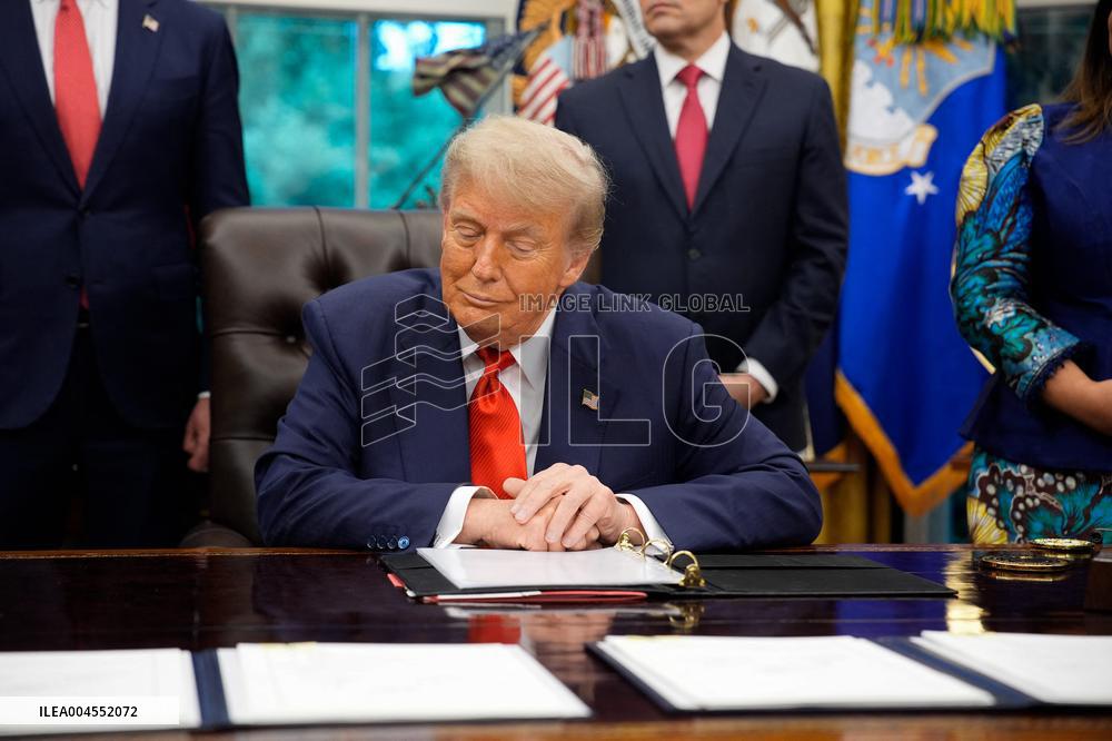 Trump Meets Congo And Rwanda Officials Following Peace Agreement - Washington