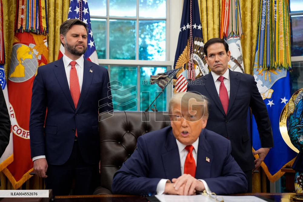 Trump Meets Congo And Rwanda Officials Following Peace Agreement - Washington