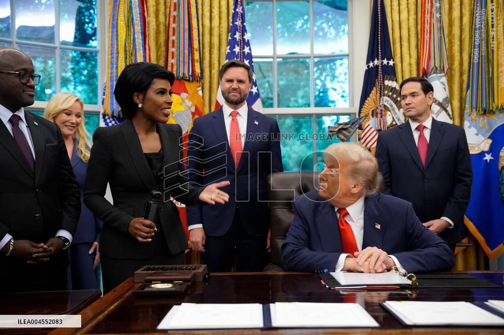 Trump Meets Congo And Rwanda Officials Following Peace Agreement - Washington